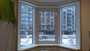 Эркерное противопожарное окно / серия FRM1018