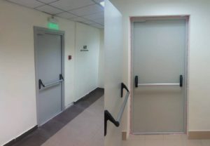 Противопожарная дверь 2200×1200 / серия FRM55335