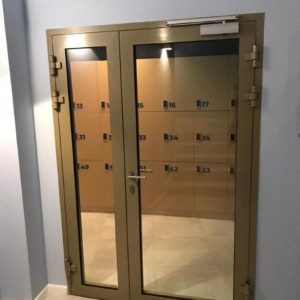 Противопожарная перегородка для магазина / серия FRM5549